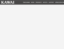 Tablet Screenshot of kawai.de